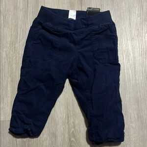 4/$30 H&M Navy Kids Cargo Pants 9-12M